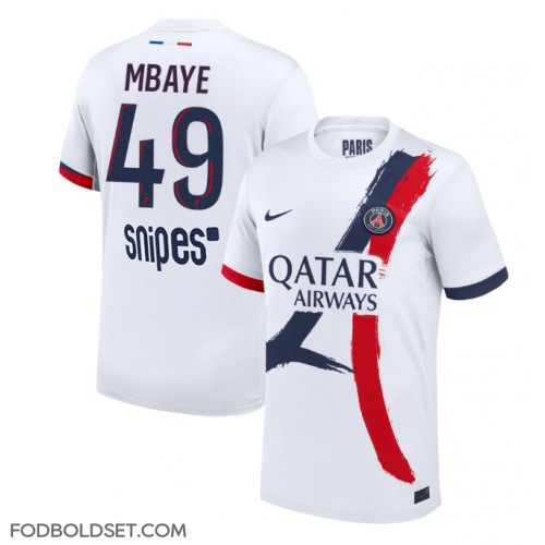 Paris Saint-Germain Ibrahim Mbaye #49 Udebanetrøje 2025-26 Kortærmet